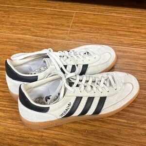 Adidas Spezials White and Black Sneakers